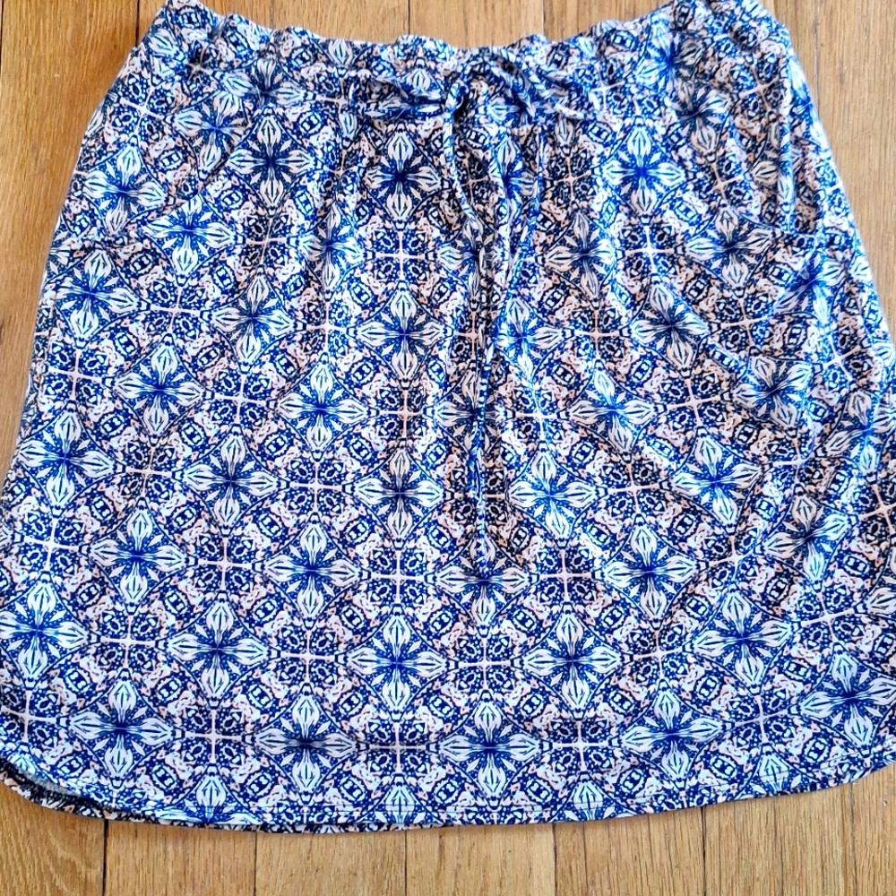 Renee C. lined skirt